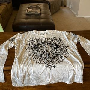 Affliction mens shirt
